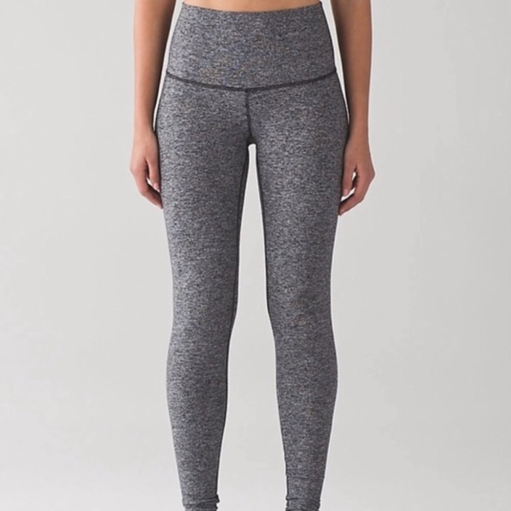 Wunder Under Leggings in Heather Dark Grey